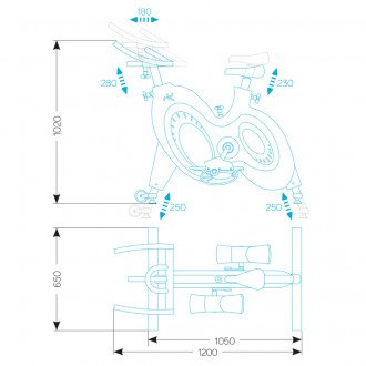 Акватренажёр Aqquatix BPM Aquabike в Челябинске