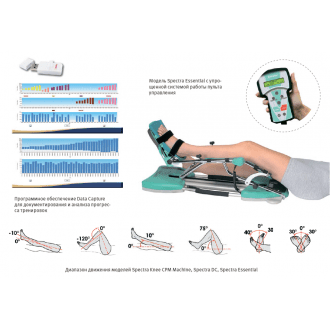 Тренажёр для пассивной разработки тазобедренного сустава Kinetec Spectra Knee CPM в Челябинске