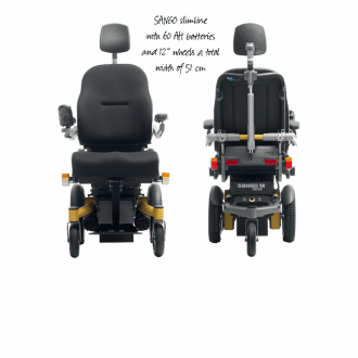 Инвалидная коляска с электроприводом Dietz SANGO Slimline в Челябинске