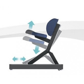 Тренажёр механотерапевтический для мышц пресса и спины Hur Rehabilitation 5310 в Челябинске