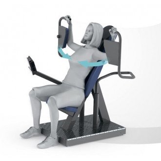 Тренажёр механотерапевтический для мышц груди Hur Rehabilitation 5160 в Челябинске
