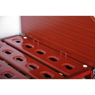 Кровать с электроприводом Belberg 6-066H, 3 функц. с ростоматом ЛДСП (без матраса+столик) в Челябинске
