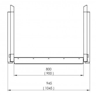 Вертикальный подъёмник EasyLift V3 (внутренний) высота подъёма: 70-1250 мм  в Челябинске